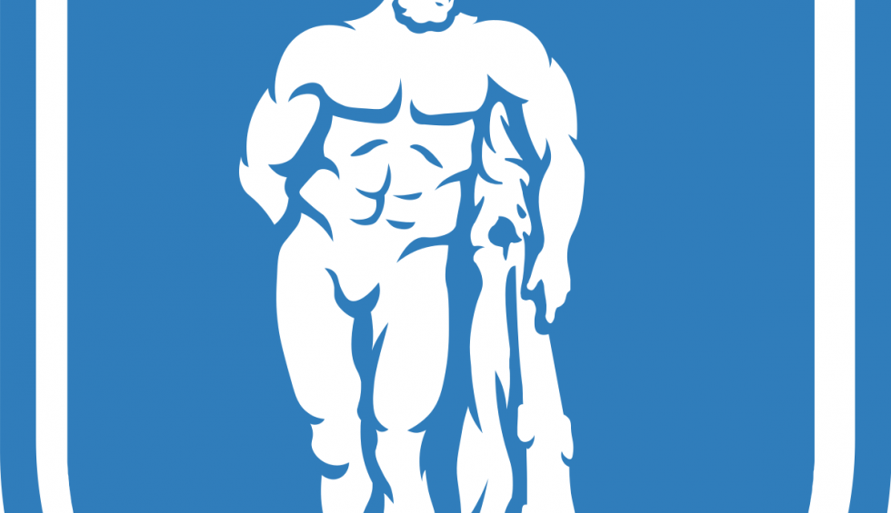 A generic square placeholder image with rounded corners in a figure.