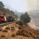 Χίος: Μάχη με τις φλόγες από πυροσβέστες, εθελοντές και κατοίκους