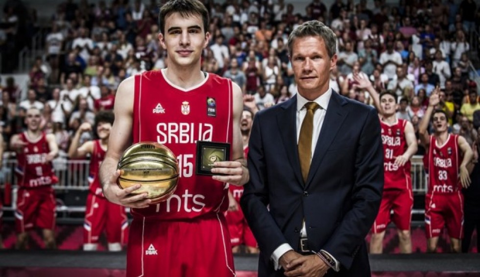 A generic square placeholder image with rounded corners in a figure.