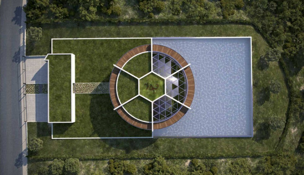 A generic square placeholder image with rounded corners in a figure.