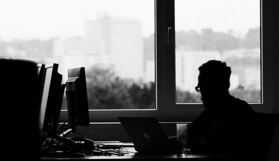 A generic square placeholder image with rounded corners in a figure.