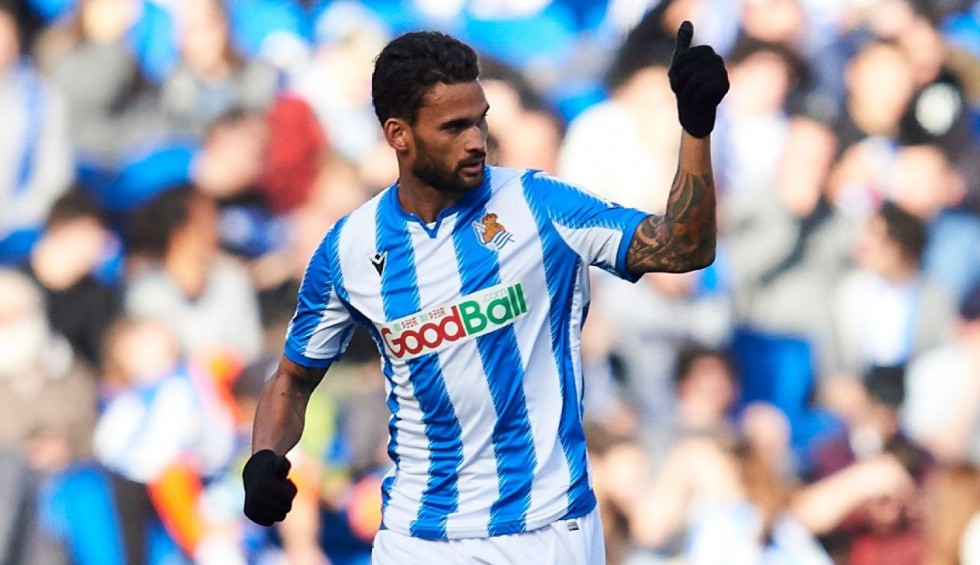 A generic square placeholder image with rounded corners in a figure.