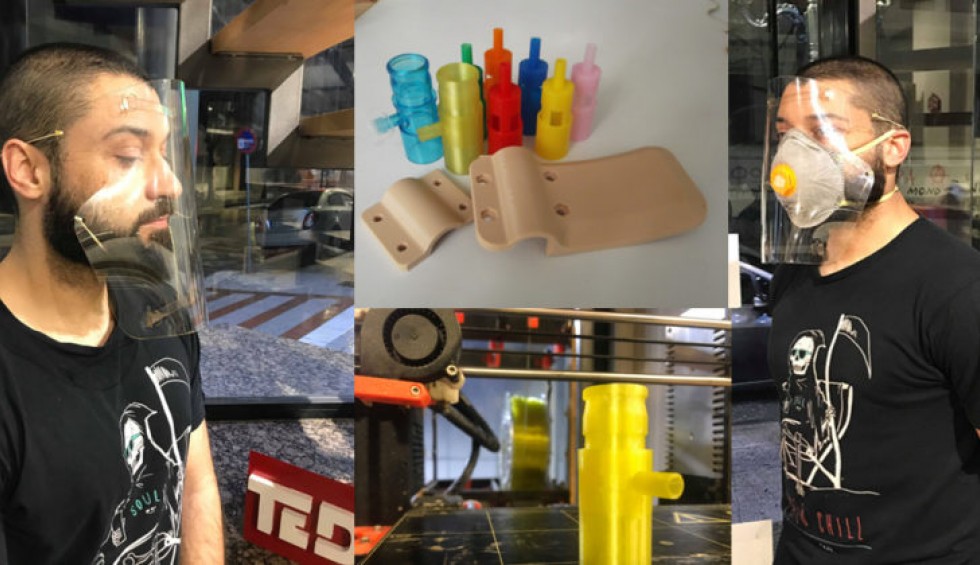 A generic square placeholder image with rounded corners in a figure.