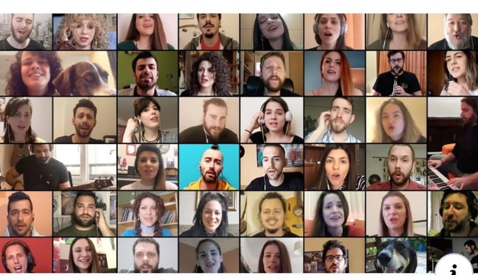 A generic square placeholder image with rounded corners in a figure.