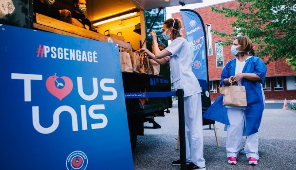 A generic square placeholder image with rounded corners in a figure.