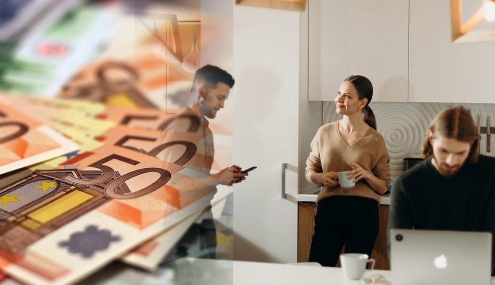 A generic square placeholder image with rounded corners in a figure.