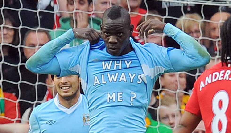 Ο Μάριο Μπαλοτέλι είναι μία αυτοκαταστροφική ιδιοφυΐα