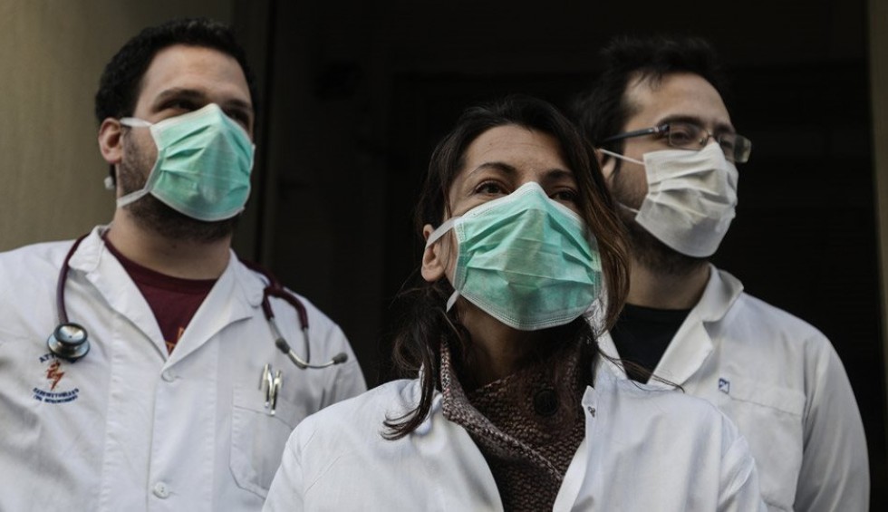 A generic square placeholder image with rounded corners in a figure.