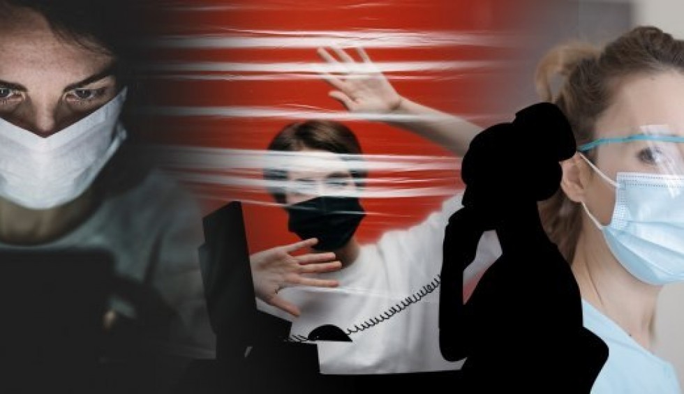 A generic square placeholder image with rounded corners in a figure.