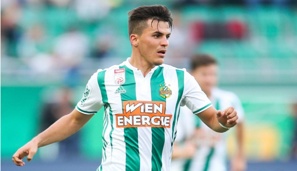 A generic square placeholder image with rounded corners in a figure.