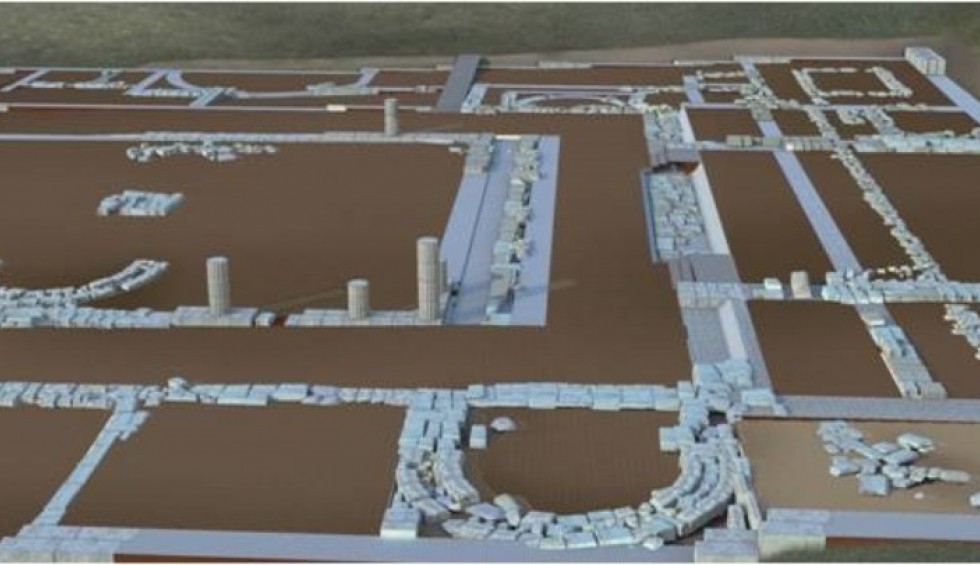 A generic square placeholder image with rounded corners in a figure.