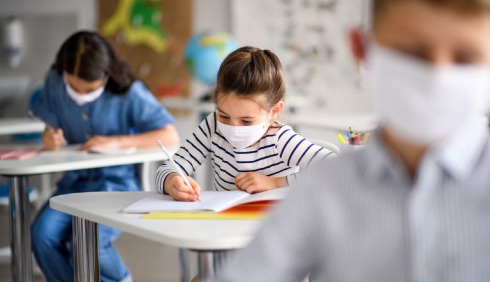 A generic square placeholder image with rounded corners in a figure.