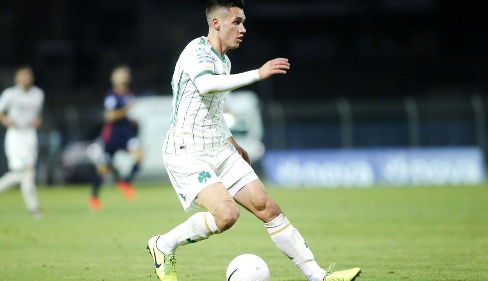 A generic square placeholder image with rounded corners in a figure.