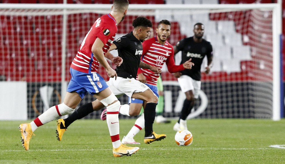 A generic square placeholder image with rounded corners in a figure.