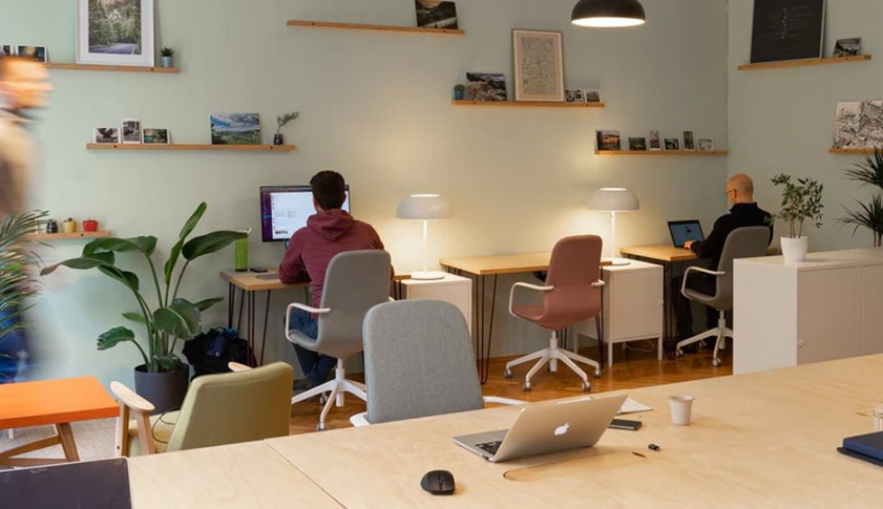 A generic square placeholder image with rounded corners in a figure.