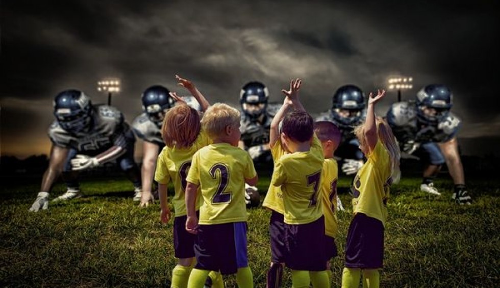 A generic square placeholder image with rounded corners in a figure.