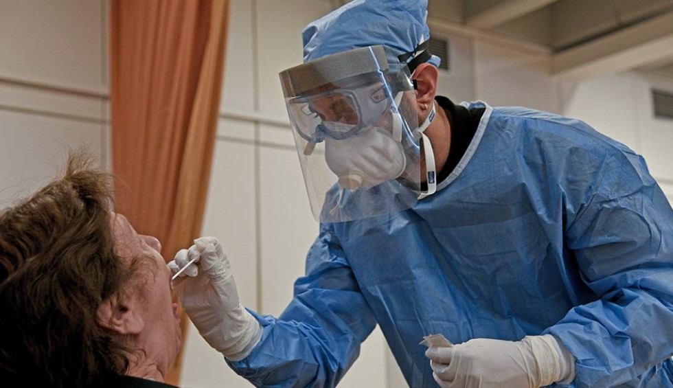 A generic square placeholder image with rounded corners in a figure.