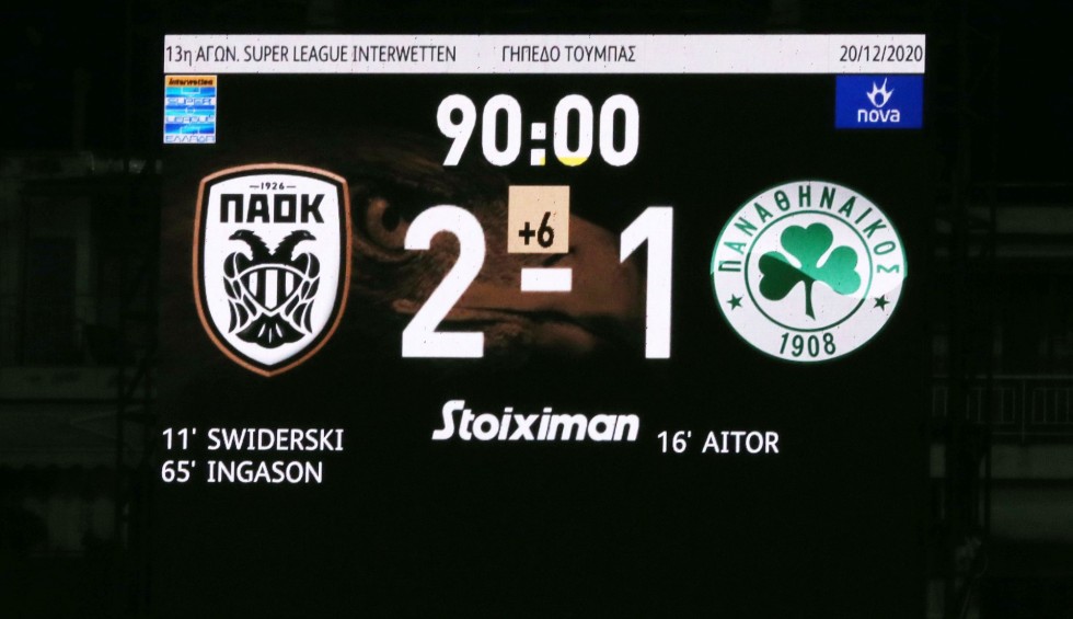 ΠΑΟΚ–ΠΑΟ: Οι 40 νίκες, κυριαρχεί το 2-1 υπέρ του Δικεφάλου και το 100ό γκολ από τον Ίνγκανσον