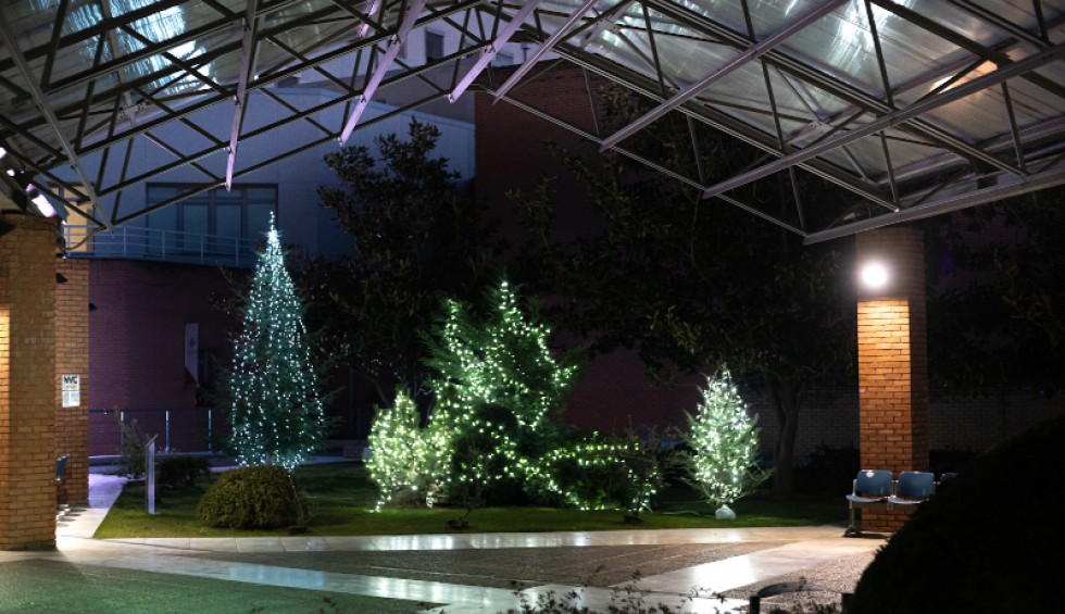 A generic square placeholder image with rounded corners in a figure.