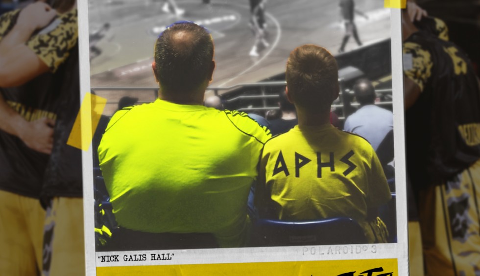 A generic square placeholder image with rounded corners in a figure.