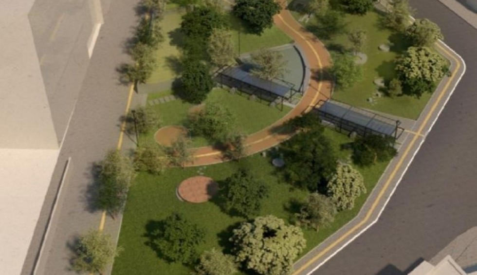 A generic square placeholder image with rounded corners in a figure.