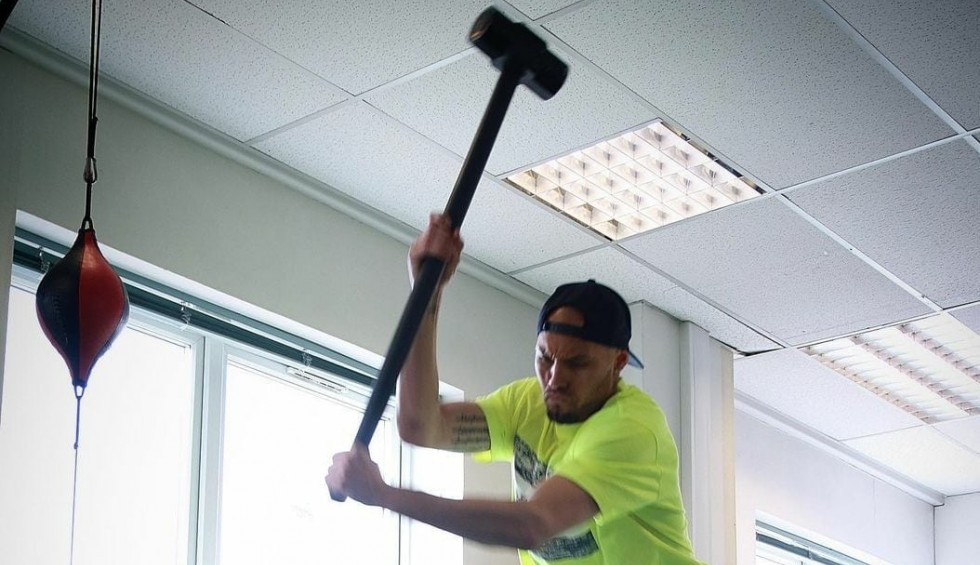 A generic square placeholder image with rounded corners in a figure.