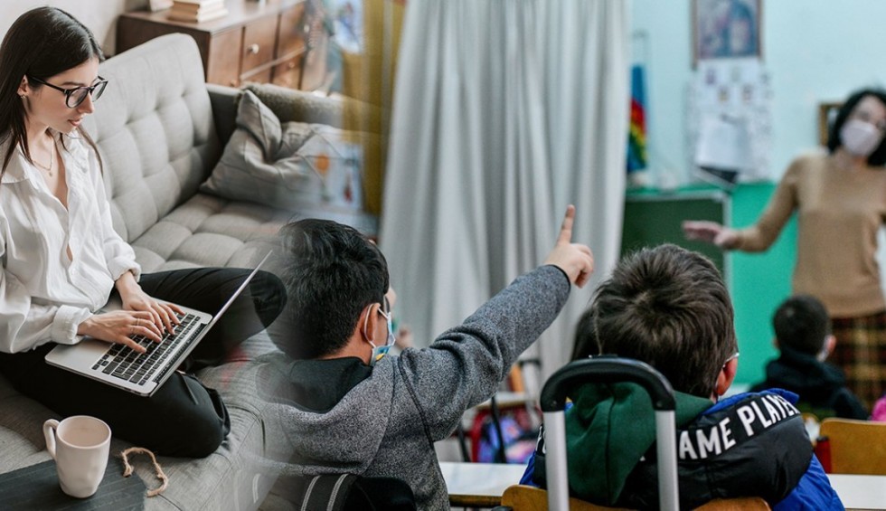 A generic square placeholder image with rounded corners in a figure.