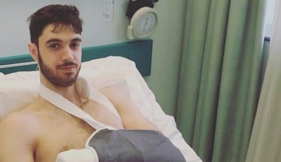 A generic square placeholder image with rounded corners in a figure.