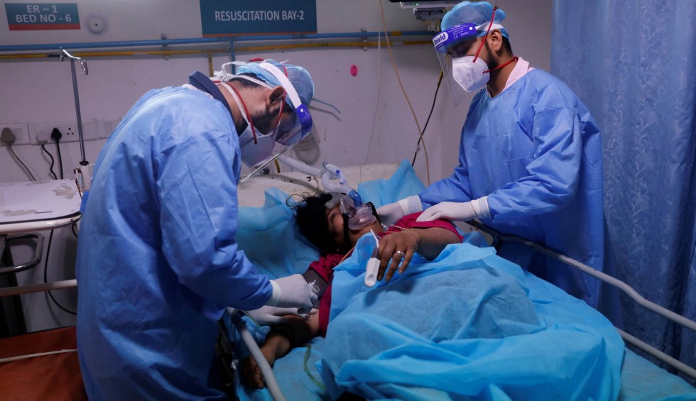 A generic square placeholder image with rounded corners in a figure.