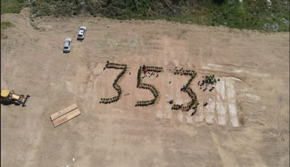 A generic square placeholder image with rounded corners in a figure.