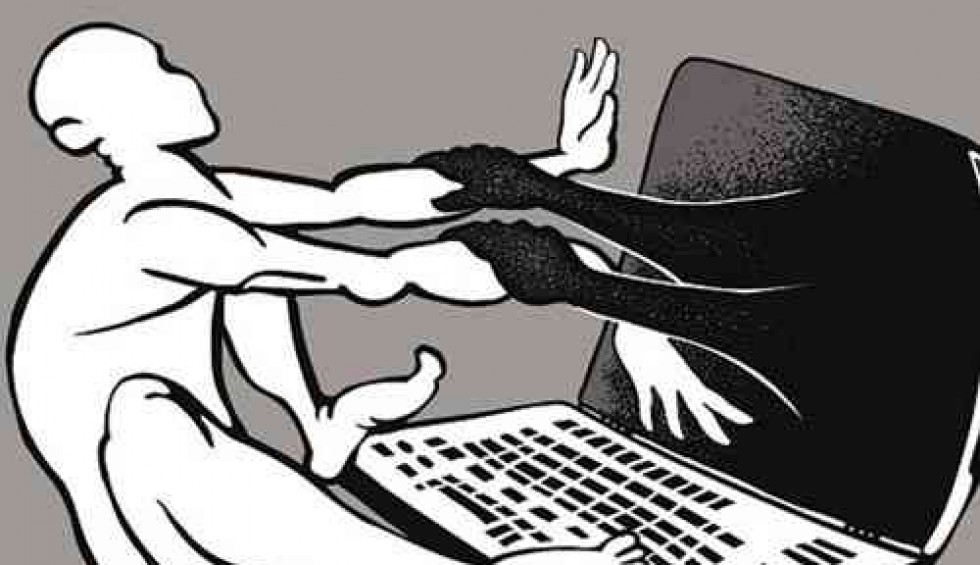 A generic square placeholder image with rounded corners in a figure.