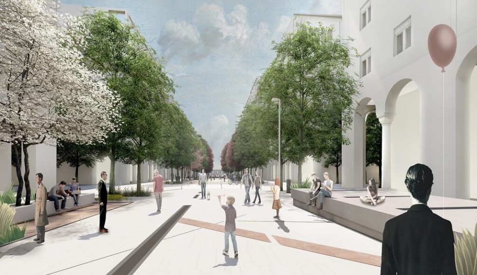 A generic square placeholder image with rounded corners in a figure.