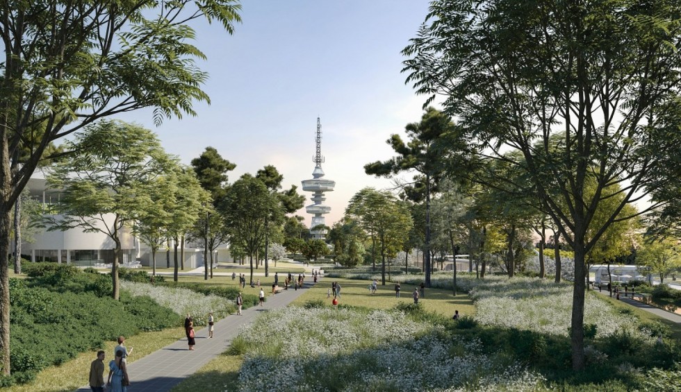 A generic square placeholder image with rounded corners in a figure.