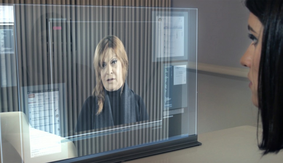 A generic square placeholder image with rounded corners in a figure.