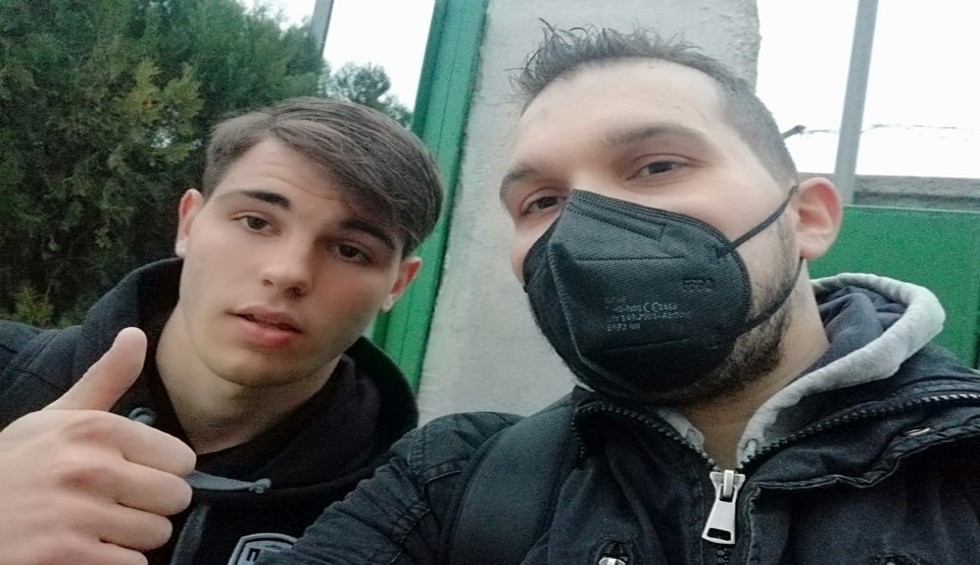 A generic square placeholder image with rounded corners in a figure.