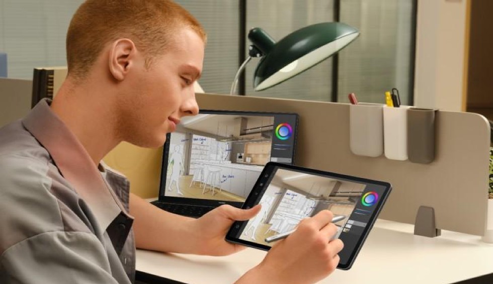 A generic square placeholder image with rounded corners in a figure.