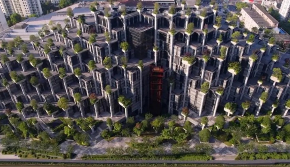 A generic square placeholder image with rounded corners in a figure.