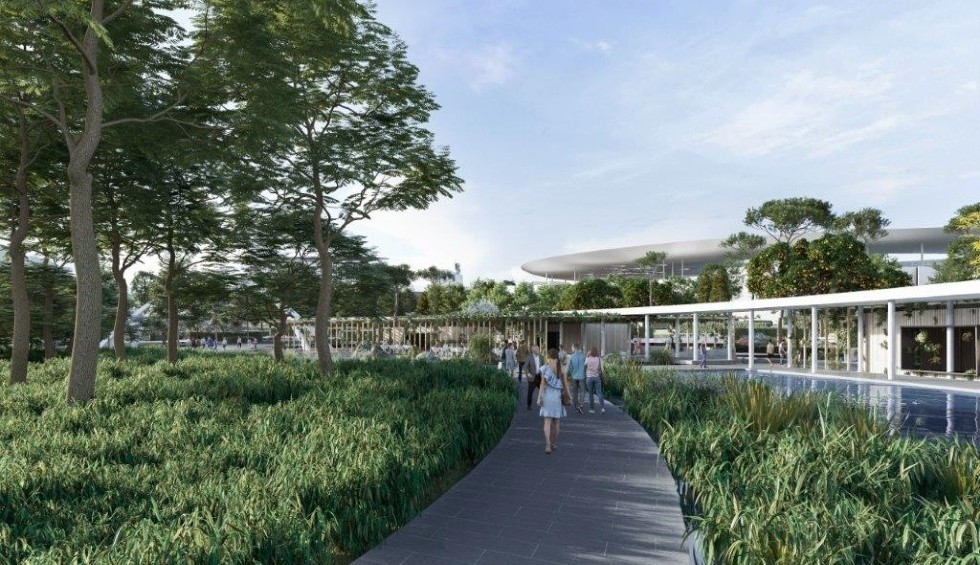 A generic square placeholder image with rounded corners in a figure.