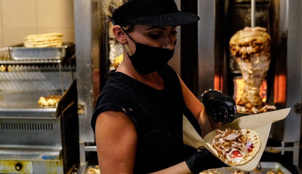 A generic square placeholder image with rounded corners in a figure.