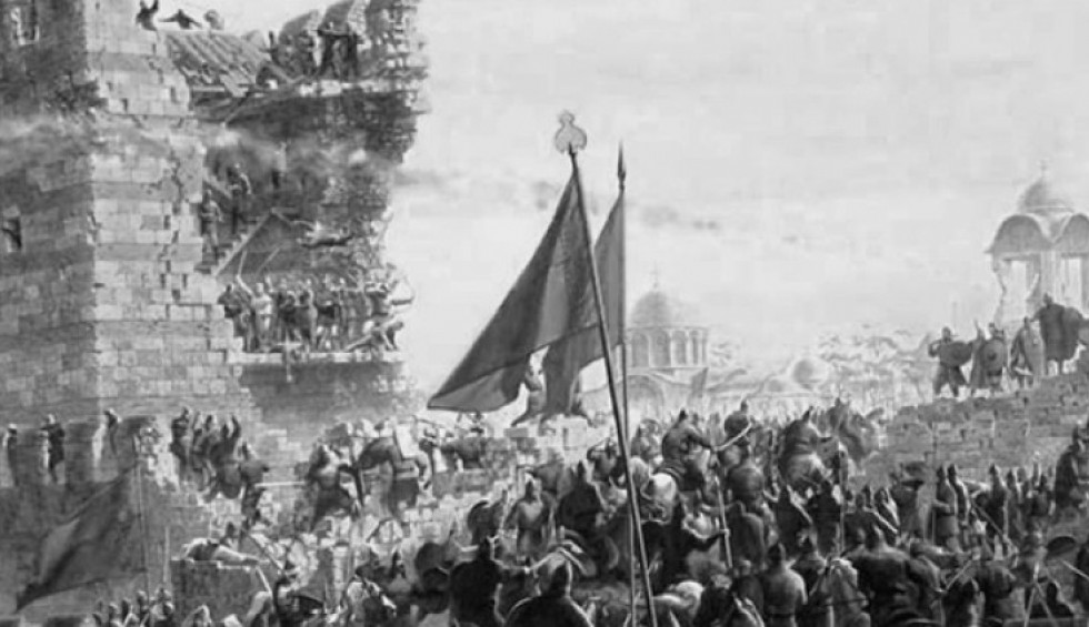 A generic square placeholder image with rounded corners in a figure.