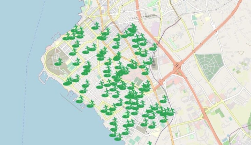 A generic square placeholder image with rounded corners in a figure.