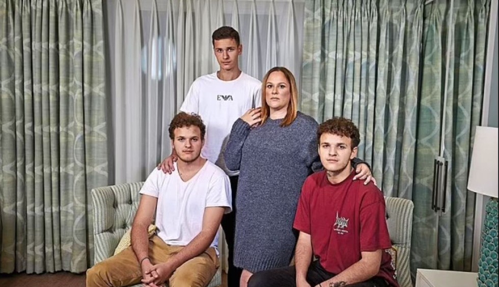 A generic square placeholder image with rounded corners in a figure.