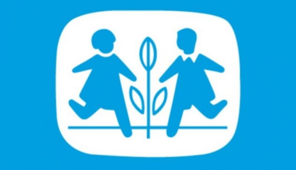 A generic square placeholder image with rounded corners in a figure.