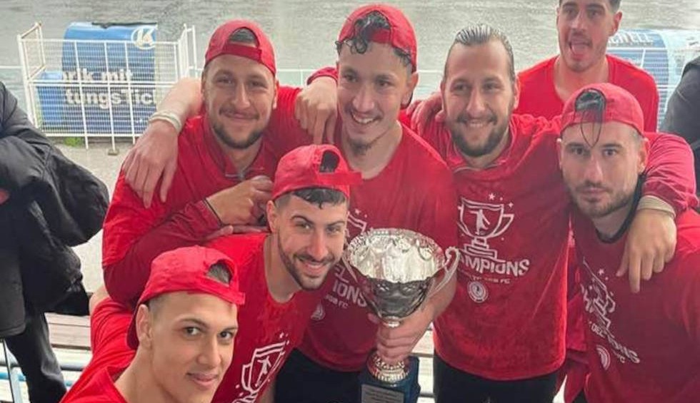 Φιέστα  για το IEK DELTA FC στην Τριανδρία - Γιόρτασαν την άνοδο στην Α1 της ΕΠΣΜ