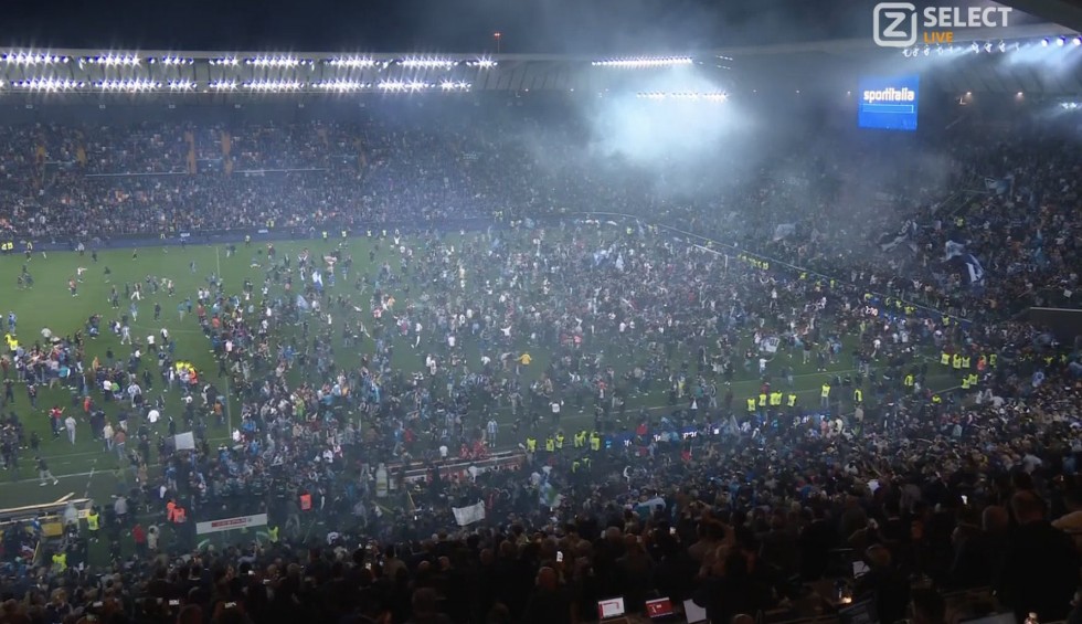 Χαμός στη Νάπολη! Οι πρώτοι ξέφρενοι πανηγυρισμοί από ψηλά (vid)