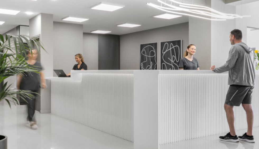 A generic square placeholder image with rounded corners in a figure.