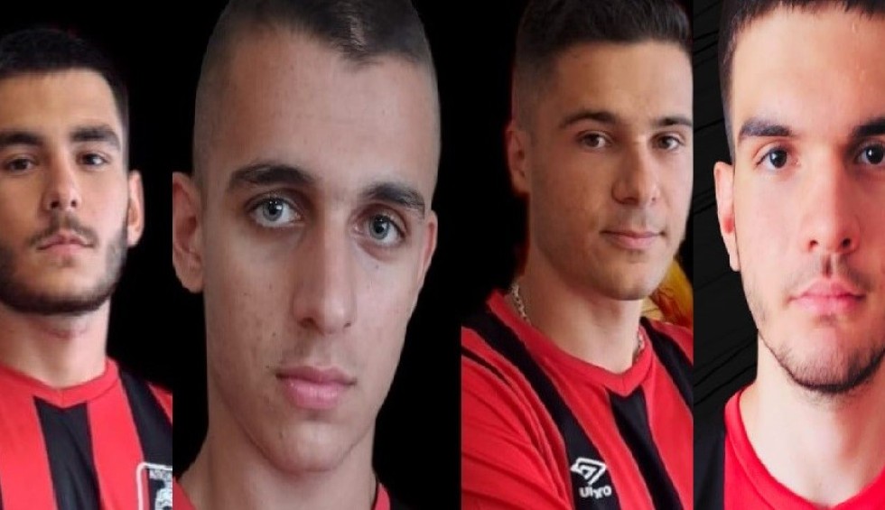 A generic square placeholder image with rounded corners in a figure.