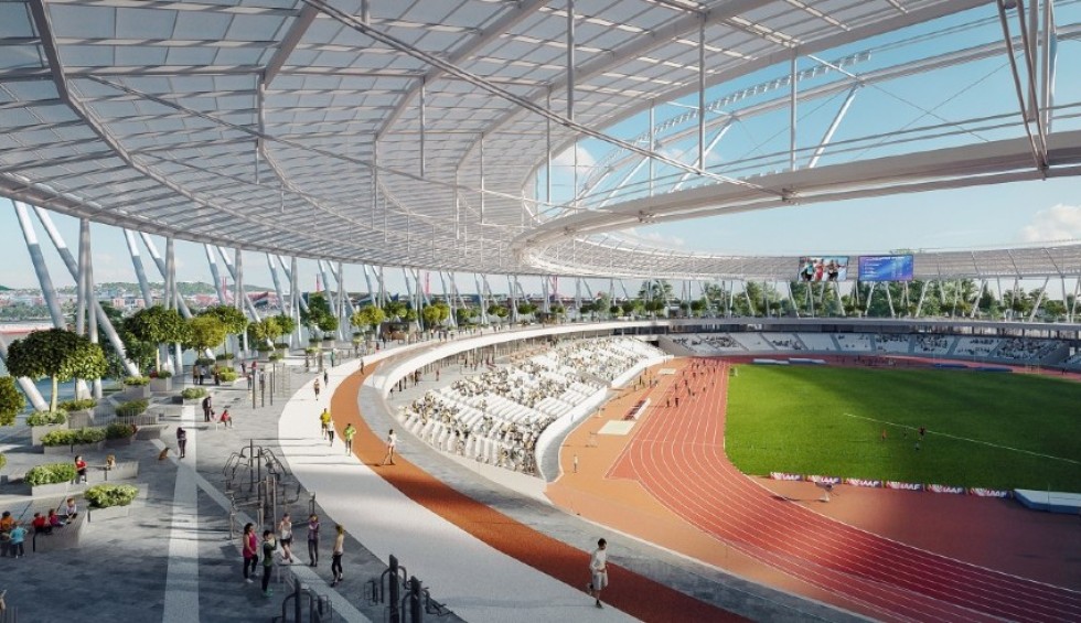 A generic square placeholder image with rounded corners in a figure.