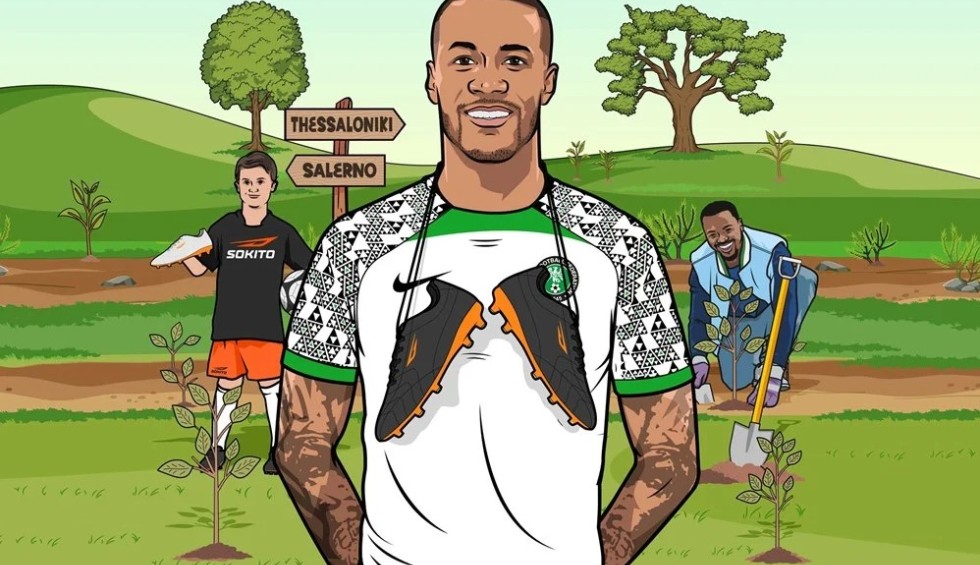 A generic square placeholder image with rounded corners in a figure.