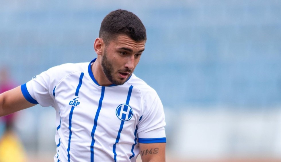 A generic square placeholder image with rounded corners in a figure.